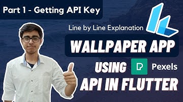 1. Getting API Key | Creating a Wallpaper App in Flutter using Pexels API | Flutter with API
