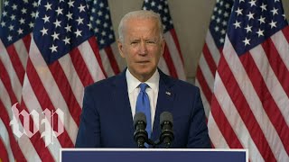 Key moments from Biden's speech on Ruth Bader Ginsburg and the Supreme Court