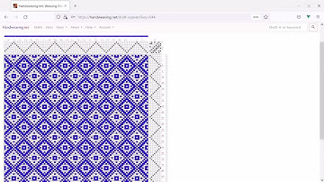 Handweaving.net Draft Editor Beta Tutorial