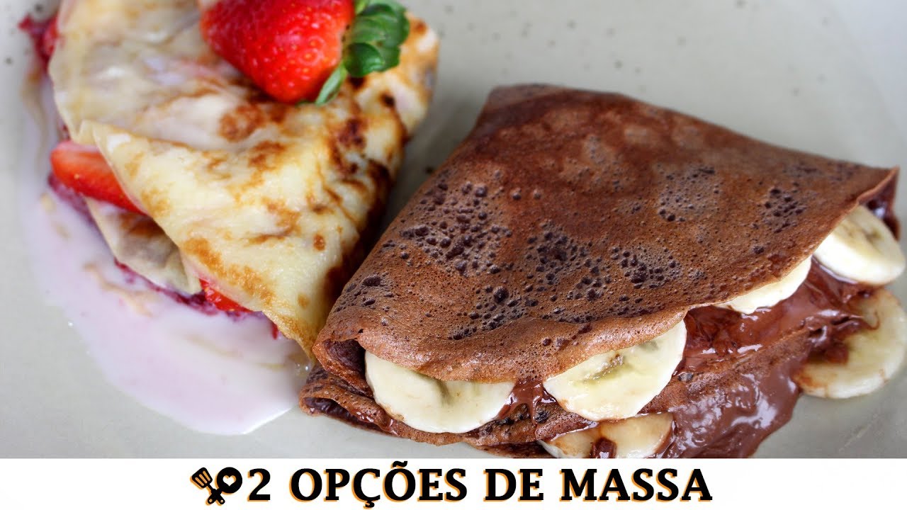 CREPIOCA DOCE 2 RECEITAS - RECEITAS QUE AMO CREPIOCA DOCE 2 RECEITAS - RECEITAS QUE AMO