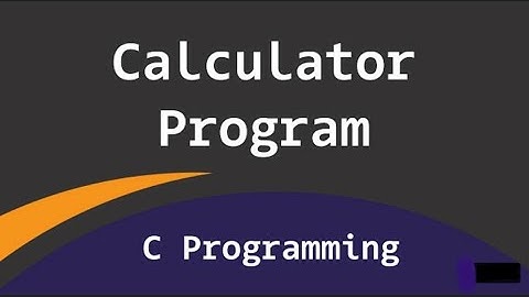 how to create Calculator in c programming language in Turbo C Compiler
