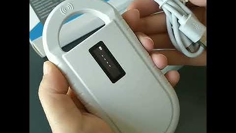 JW-110 Microchip reader