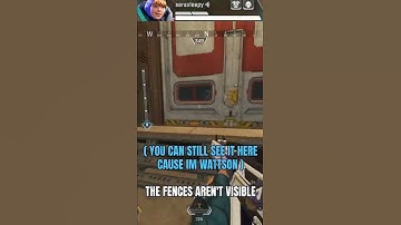 People Told Me This WATTSON FENCE Is USELESS | Apex Legends #shorts