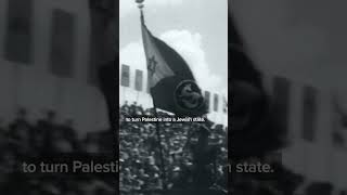 How was Israel created over Palestine?