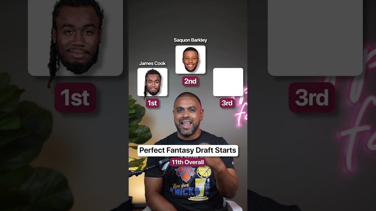 The perfect first 3 rounds from different draft slots
