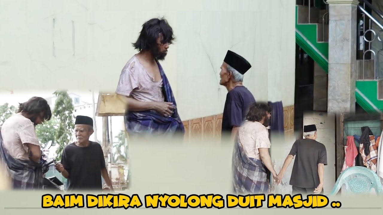 NIAT baik Kasih uang ke KAKEK, tapi Dikira NYOLONG duit MESJID ..