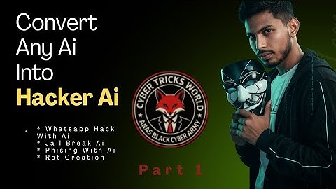 Convert Any Ai into Hacking Ai | Hacking With Ai | Build Your Hacking Ai