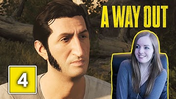 SUBDUING YOUR GRANDAD! | A Way Out Gameplay Walkthrough Part 4 - With Steejo
