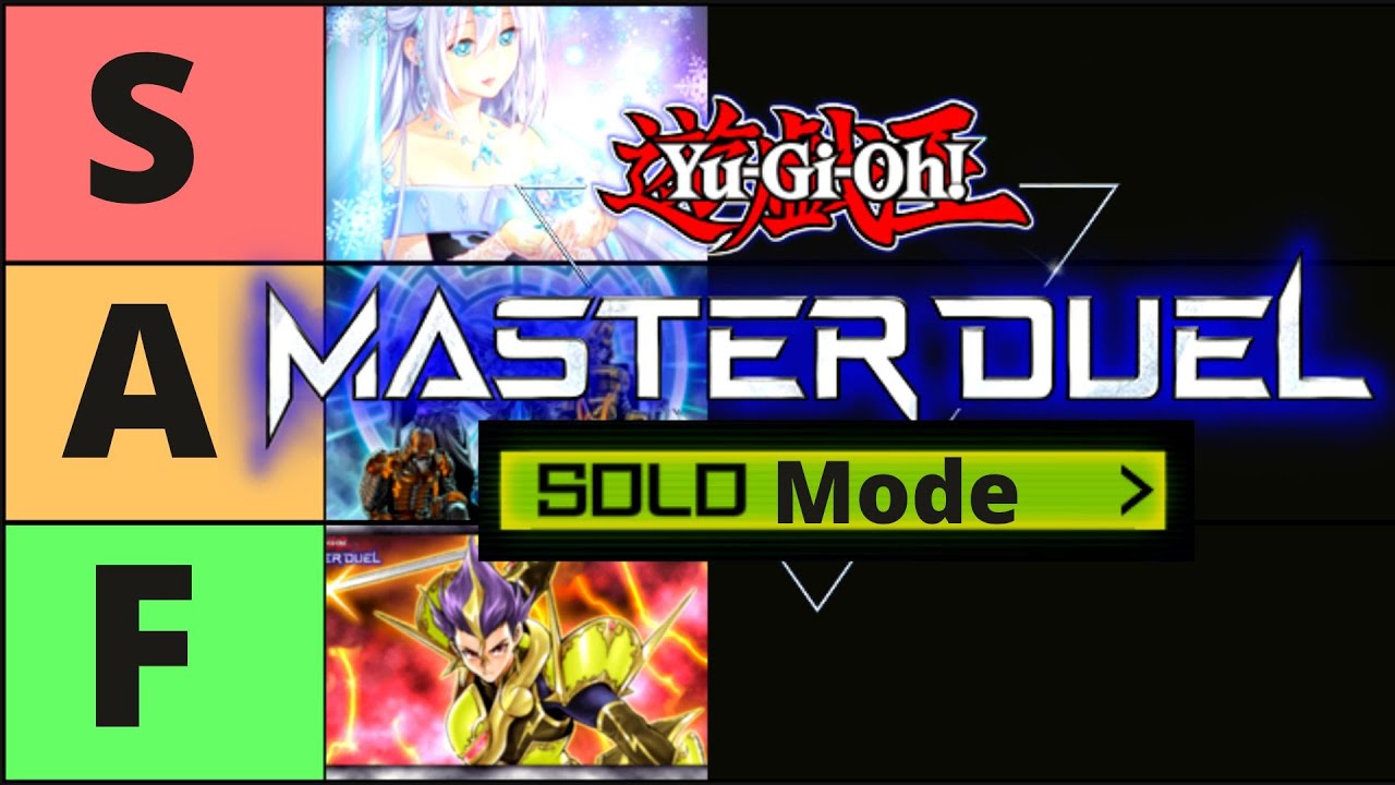 Yugioh Master Duel Solo Mode Decks Tier List Best Decks for Ranked
