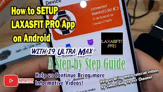 How to Pair i9 Ultra Max Smartwatch to Laxasfit Pro App on Android screenshot 4