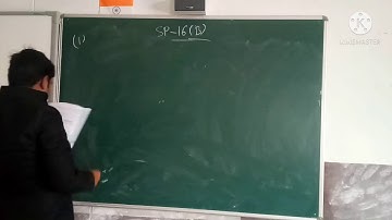 Self practice 16B Part 1