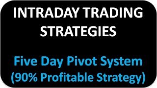 intraday trading for beginners   five day pivot system   by abhijit zingade