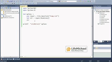 Using StreamReader in F#