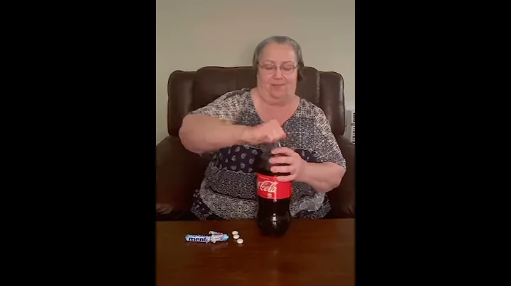 My first time trying mentos in coke (Original Video)