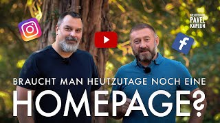 Braucht Man Heutzutage Noch Eine Eigene Homepage?