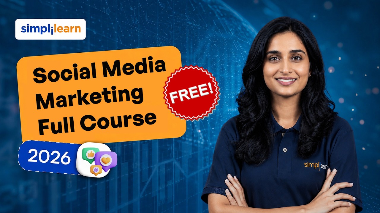 ⁣Social Media Marketing Full Course 2026 | Complete Social Marketing Course | Simplilearn