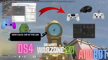 Ds4 Windows LEGAL HACK Settings + AIM ASSIST + NO RECOIL + AIMBOT 100 % Compatibility WZ APEX FN +