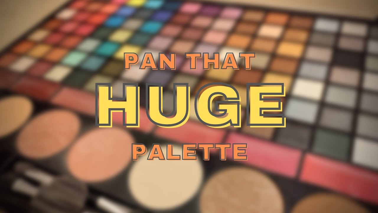 Pan That HUGE Palette, Update #8 | We've Got Another Empty. :D