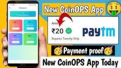 CoinOps New Paytm Self Earning App Minimum Reedam 10 , Rupees Full Deatiles In Tamil