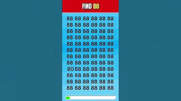 99% slaagt er niet in het oneven getal te vinden 🧠 | #shorts #numbers #viral #findthenumber