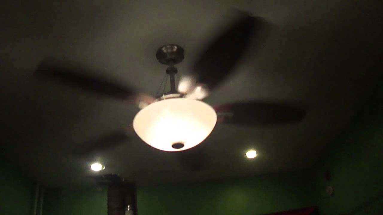 Hampton Bay Brookedale Ceiling Fan Youtube