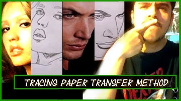 Tracing Paper Transfer Method: Artist Tips and Tricks (Art Tutorials)