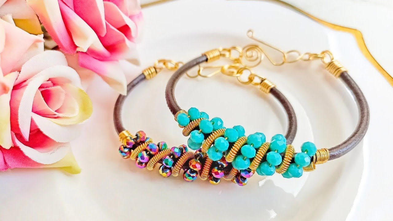 Realiza esta PULSERA usando la técnica del COILING GUIZMO ⚡ fácil y práctico