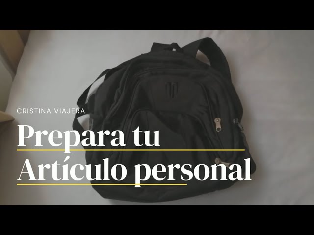 Mochila de viaje para cabina de avión - La Maleta que lo Peta