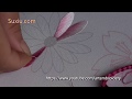 Petal- Embroidery for beginner(20)苏绣(苏州刺绣) 花びら 初心者に刺繍ししゅう