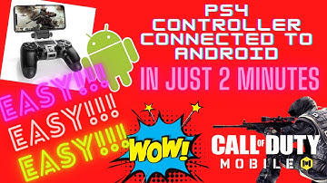 How to Connect PS4 Controller to Android Phone in 4 Easy steps! Great with playing on COD mobile.