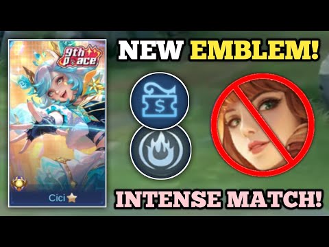 CICI NEW EMBLEM VS GUINEVERE Intense Match CICI BEST BUILD 2025 MLBB 