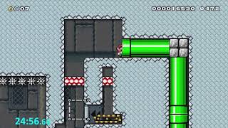 Super Mario Maker - Blind Kaizo Race #156: 307 Temporary Redirect #Race
