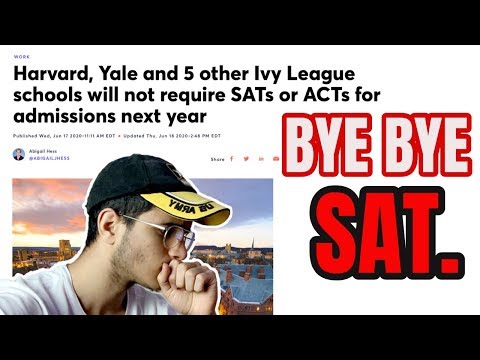 Ivy League DOES NOT REQUIRE SAT?! Colleges Cancelling SAT 2020