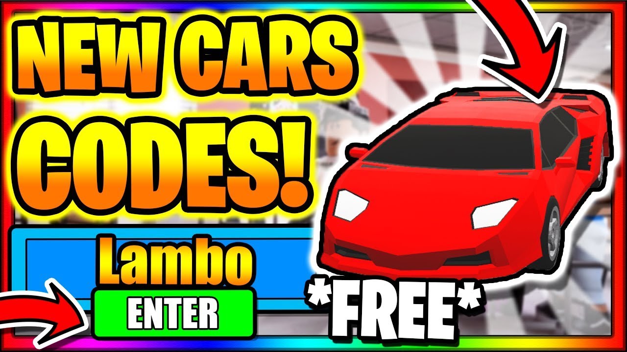 All New Secret Op Working Codes New Cars Update Roblox - all new secret op working codes free car update roblox mad