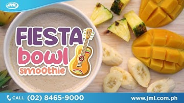 Make Fiesta Bowl Smoothie with JML Nutri Blitzer | JML Philippines