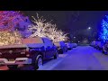 NYC LIFE 2020 | SNOW WALK IN BAY RIDGE BROOKLYN NEW YORK DEC.17