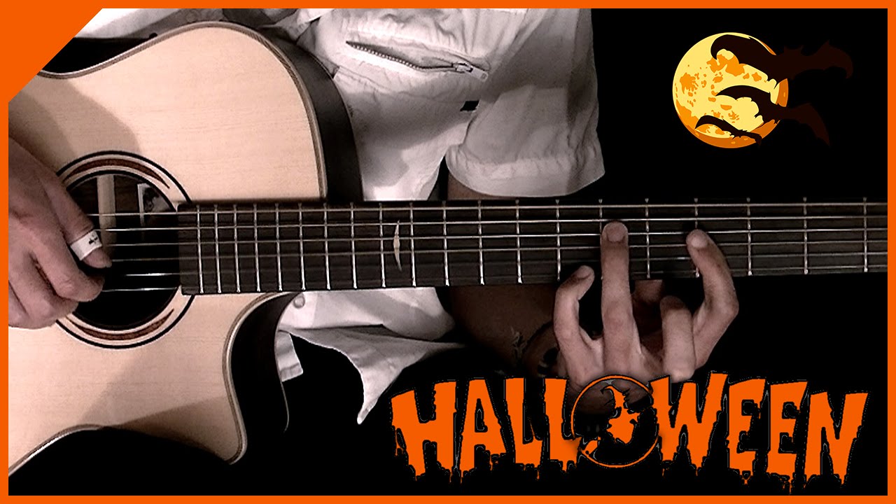 ➤ How to play this is halloween on guitar