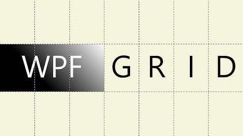 WPF Layout Controls | 1.GRID  | HD
