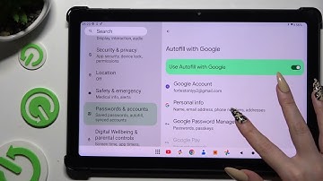 How to Check all Passwords in Google Manager on ACER Iconia Tab P10 - View Your Credentials