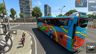 Berangkat Dengan Bus Hariyanto Putri Dari Surabaya Tujuan Madura 💨😎 | BUS SIMULATOR INDONESIA  screenshot 4