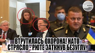 ВТРУТИЛАСЬ охорона! НАТО стрясло - РЮТЕ заткнув БЕЗУГЛУ. Хто її впустив - генерал ВИВІВ СТАЛОСЬ