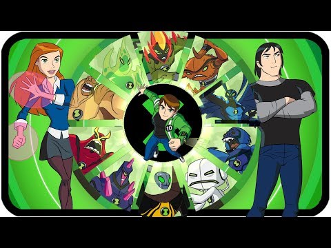 BEN 10 Alien Force ALL ALIENS + All Combos 