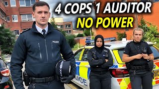 4 UK Cops Surround Auditor For Filming – Get Schooled On UK Law