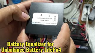 Battery Equalizer: Solution for Unbalanced Gentai Power LiFePO4 Battery | #24vsetUp #DIY #Solar 