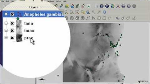 Creating a simple model using the openModeller QGIS plugin