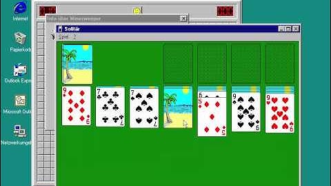 Windows 95 OSR2 (German) on VMWare Player