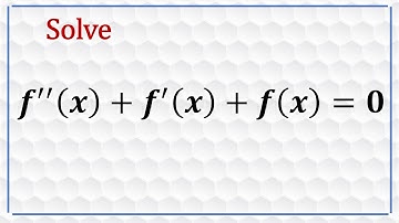 Complex  Roots ( 2nd order ODE)