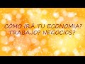 💰💸TU ECONOMIA! CÓMO IRÁ? MEJORA? TRABAJO, DINERO, ESTUDIOS TODO !