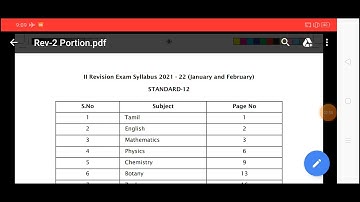 10th and 12th second revision test time table and exam portions explained- March 2022