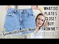 What Did Plato's Closet Buy From Me?? + Goodwill Outlet Haul of What I Bought With the Money!!
